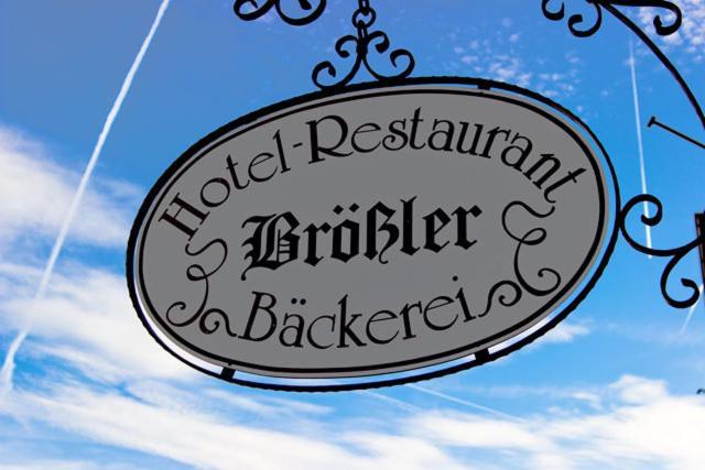 Hotel Brossler Stockstadt am Main Eksteriør billede